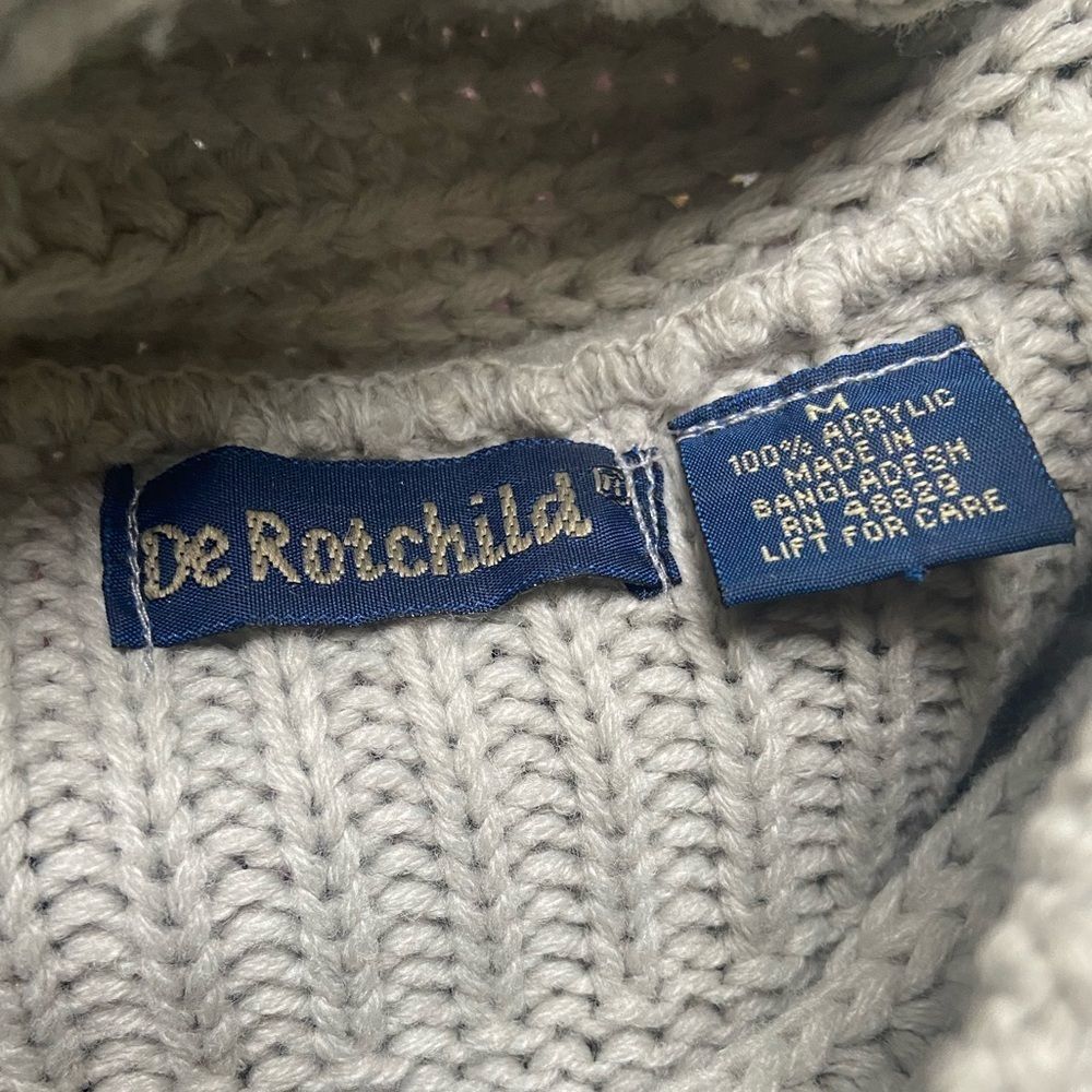 Open Front Knit Riding Cape - Picture 5 of 5